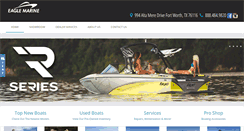 Desktop Screenshot of eaglemarine.com